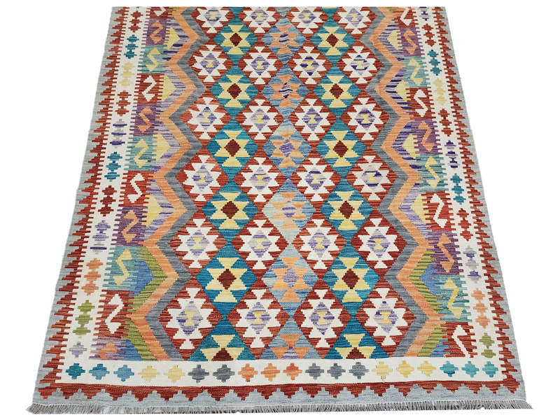 Stunning Afghan Choubi Kilim 255 x 181 CM