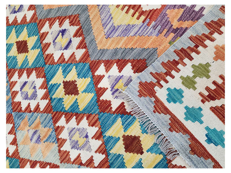Stunning Afghan Choubi Kilim 255 x 181 CM