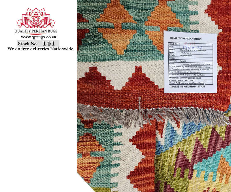 Beautiful Afghan Choubi Kilim Runner 195 x 76 CM