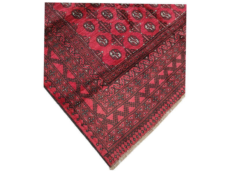 Gorgeous Red Afghan Handmade Carpet 293 x 197 CM