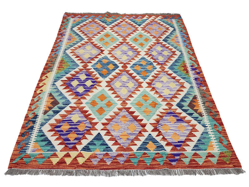 Incredible Afghan Choubi Kilim 200 x 157 CM