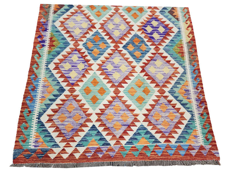 Incredible Afghan Choubi Kilim 200 x 157 CM