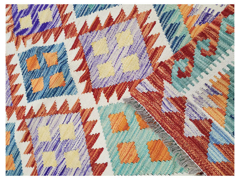 Incredible Afghan Choubi Kilim 200 x 157 CM