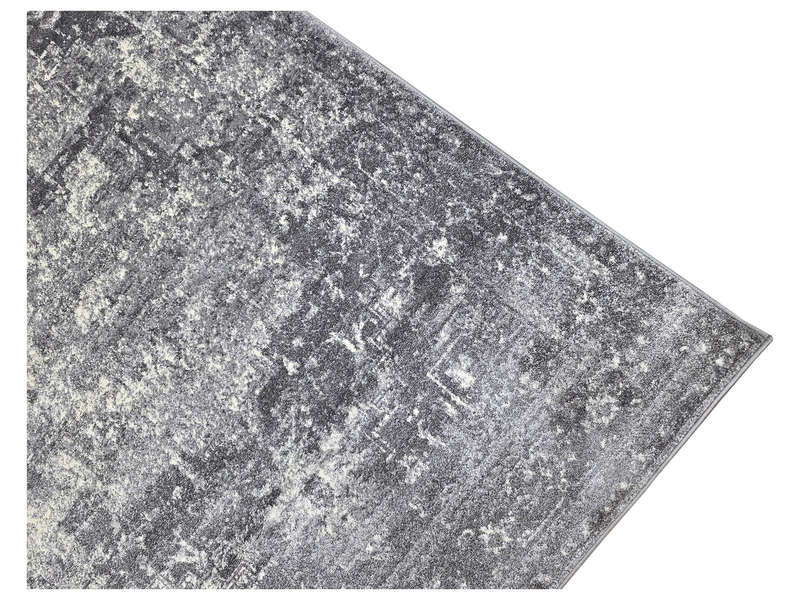 Dark Grey Vintage Style Carpet 230 x 160 CM
