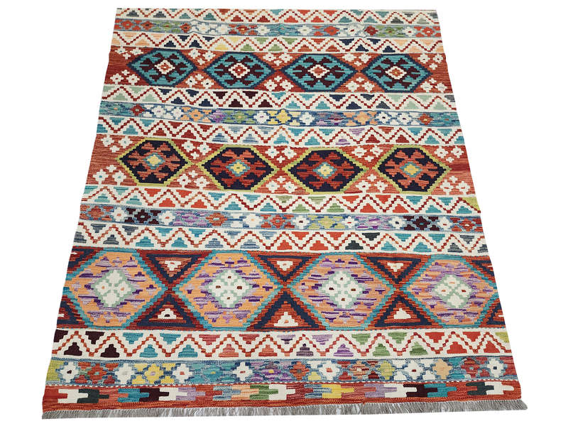 Stunning Afghan Handwoven Choubi Kilim 250 x 175 CM