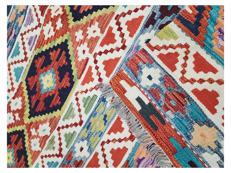 Stunning Afghan Handwoven Choubi Kilim 250 x 175 CM