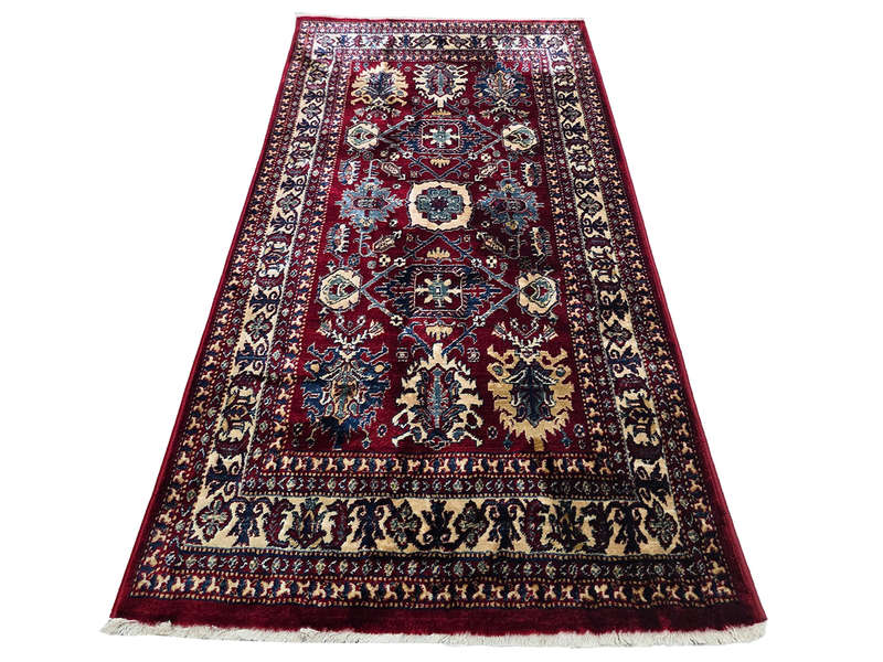 Beautiful Bedside Machine Made Carpet 150 X 80 CM