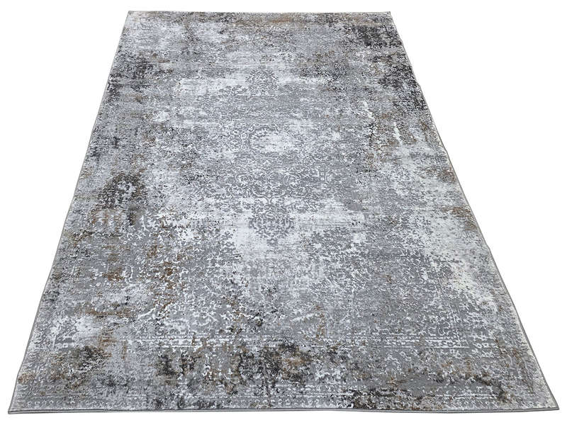Fine Quality Grey Vintage Design Carpet 230 x 160 CM
