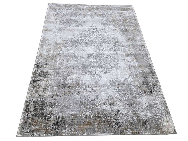 Fine Quality Grey Vintage Design Carpet 230 x 160 CM