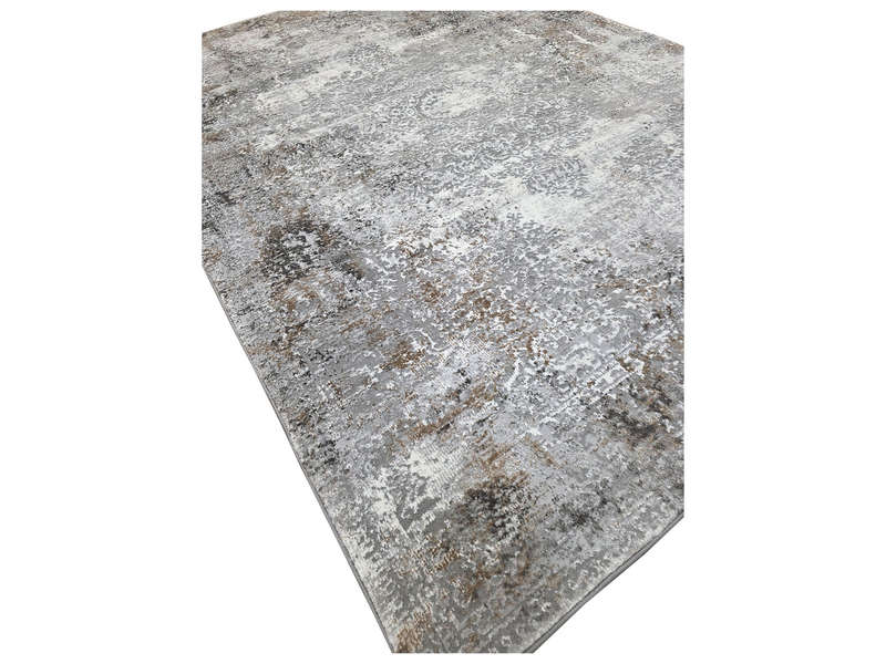 Fine Quality Grey Vintage Design Carpet 230 x 160 CM