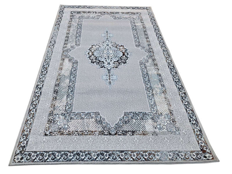 Beautiful Grey Persian design Carpet 230 x 160 CM