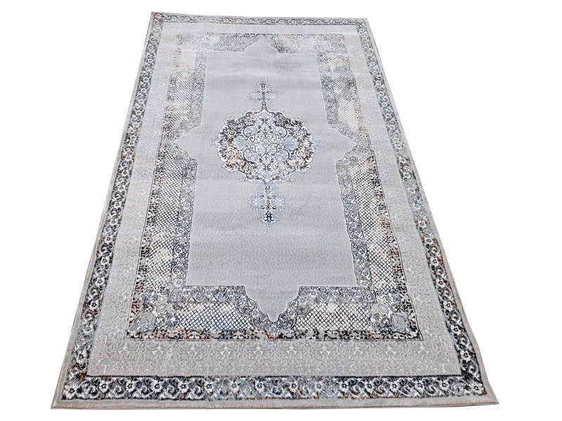 Beautiful Grey Persian design Carpet 230 x 160 CM