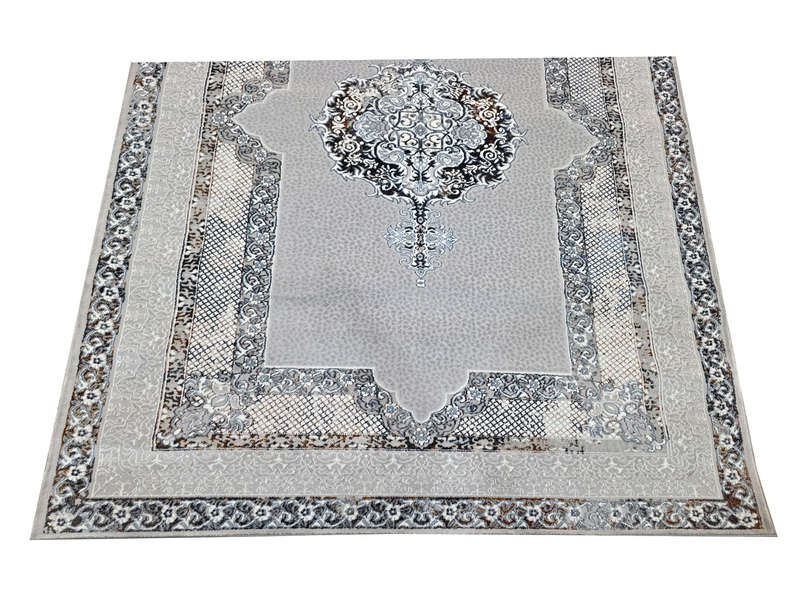 Beautiful Grey Persian design Carpet 230 x 160 CM