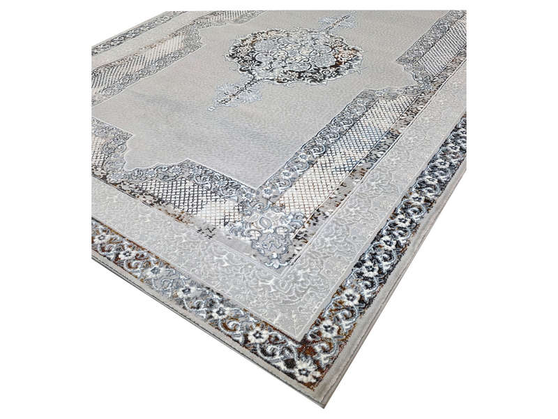 Beautiful Grey Persian design Carpet 230 x 160 CM
