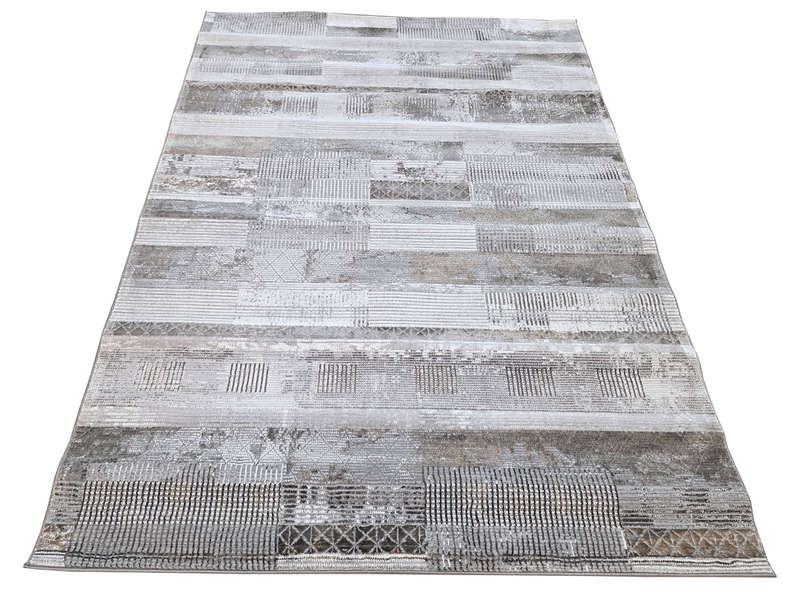 Incredible Grey Modern Design Carpet 230 x 160 CM