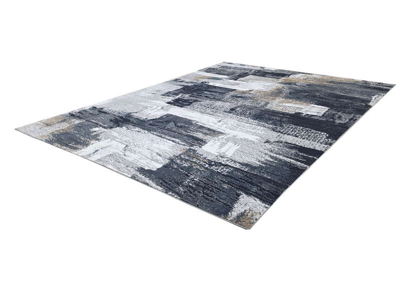 Fine Grey Navy Carpet 230 x 160 CM