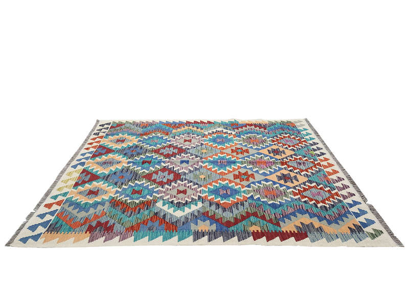 Incredible Afghan Choubi Kilim 196 x 152 CM