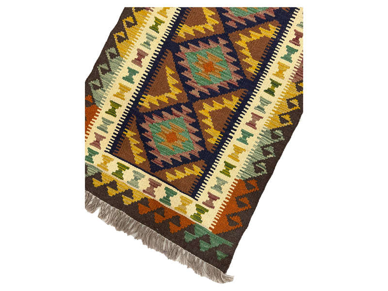 Gorgeous Afghan Maimana Kilim Runner 211 x 66 CM
