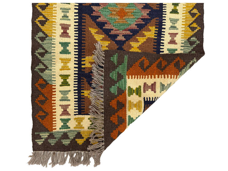 Gorgeous Afghan Maimana Kilim Runner 211 x 66 CM