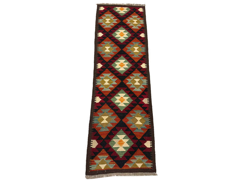 Gorgeous Afghan Maimana Kilim Runner 196 x 62 CM