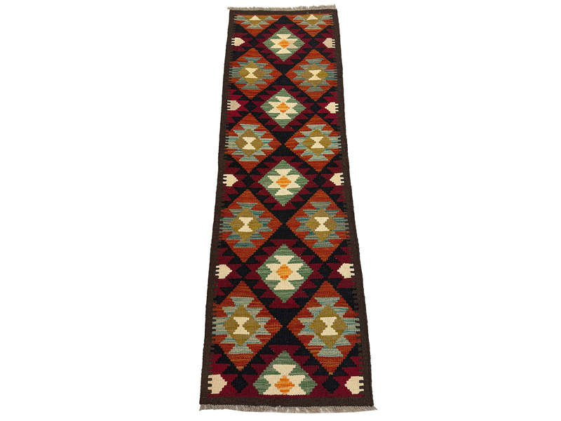 Gorgeous Afghan Maimana Kilim Runner 196 x 62 CM