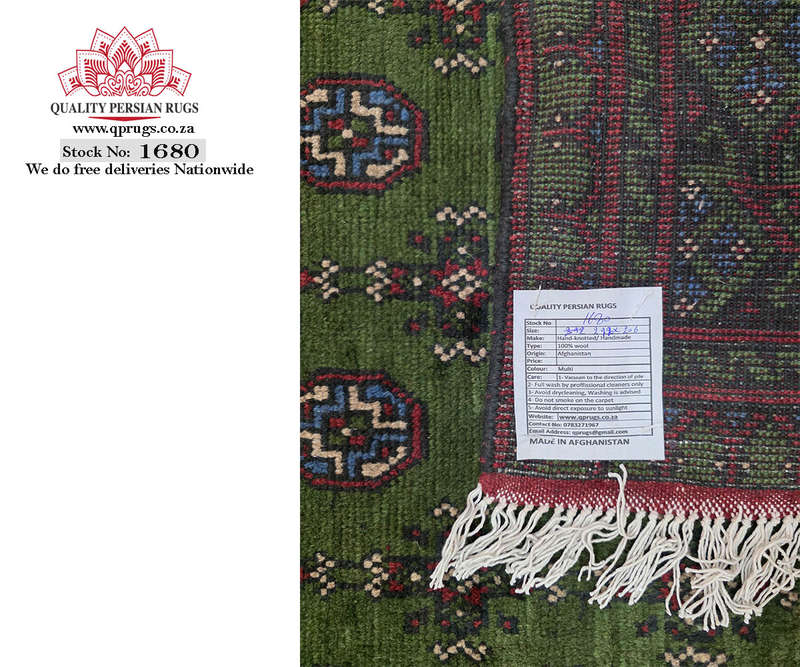 Fine Afghan Kunduz Carpet 299 x 206 CM
