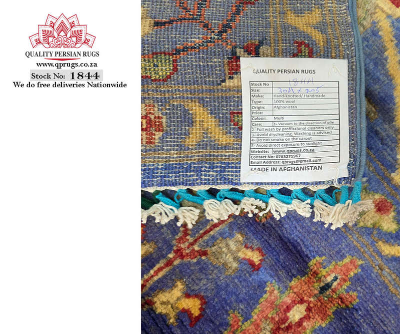 Stunning Afghan Ariana Handmade Carpet 304 x 205 CM