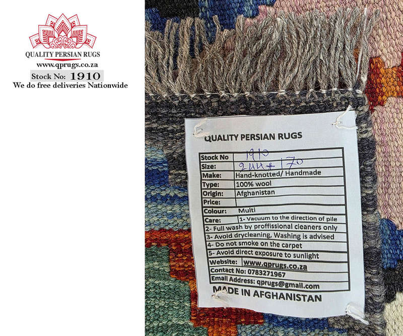 Beautiful Afghan Choubi Kilim 244 x 170 CM