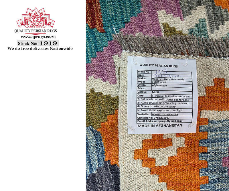 Gorgeous Afghan Handmade Kilim 301 x 200 CM