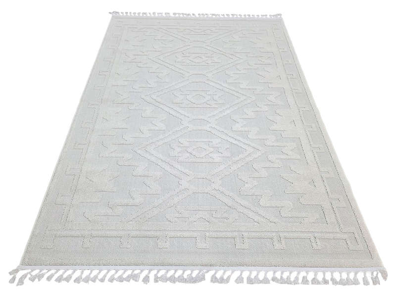 Beautiful Cream Machine Made Jute Carpet 290 X 200 CM