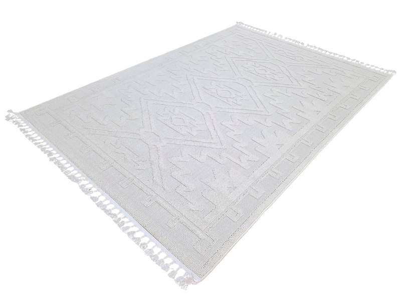Beautiful Cream Machine Made Jute Carpet 290 X 200 CM