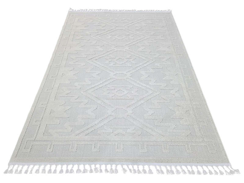 Beautiful Cream Machine Made Jute Carpet 290 X 200 CM