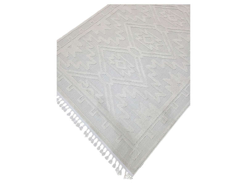Beautiful Cream Machine Made Jute Carpet 290 X 200 CM