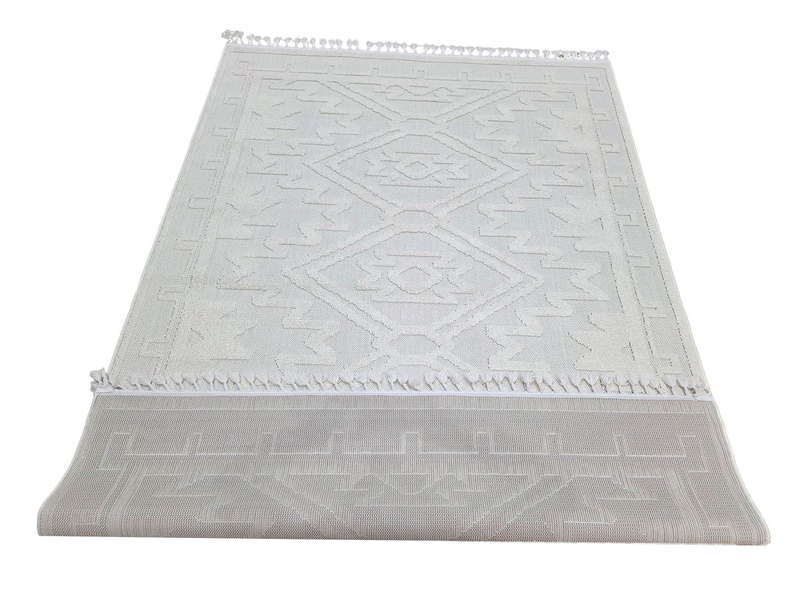 Beautiful Cream Machine Made Jute Carpet 290 X 200 CM