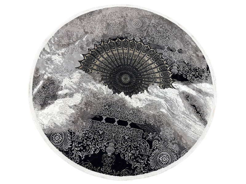 Stunning Machine Made Round Carpet150 x 150 CM