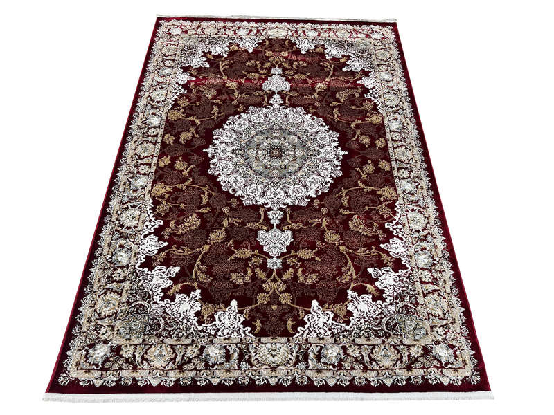 Red Persian Style Machine Made Carpet 230 x 160 CM