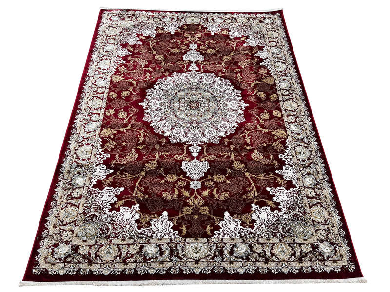 Red Persian Style Machine Made Carpet 230 x 160 CM