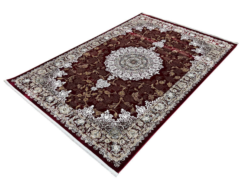 Red Persian Style Machine Made Carpet 230 x 160 CM