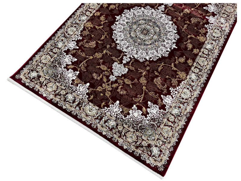 Red Persian Style Machine Made Carpet 230 x 160 CM