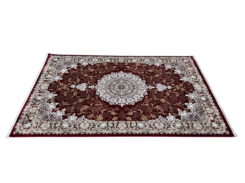 Red Persian Style Machine Made Carpet 230 x 160 CM