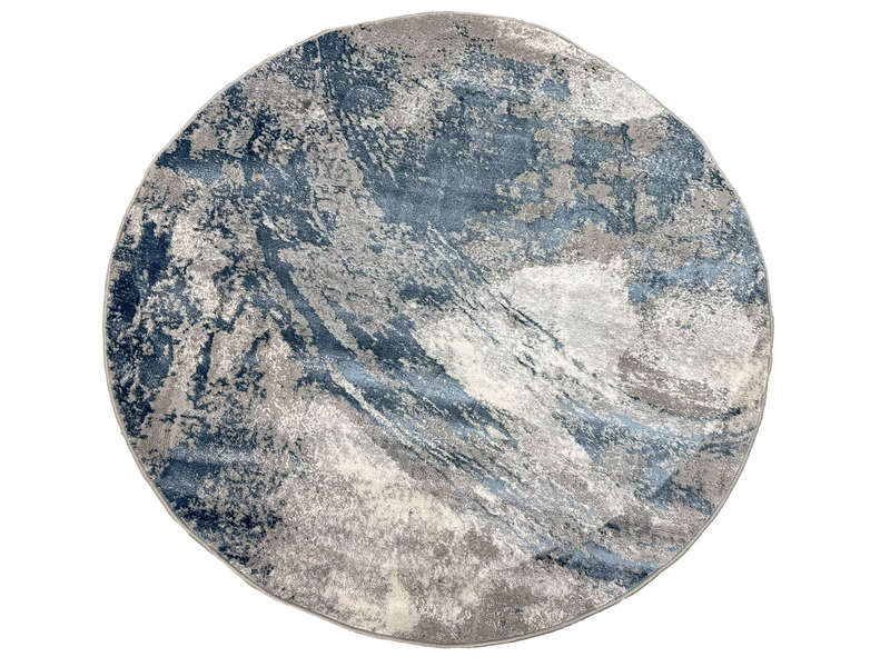 Modern Machine Made Round Carpet 150 x 150 CM