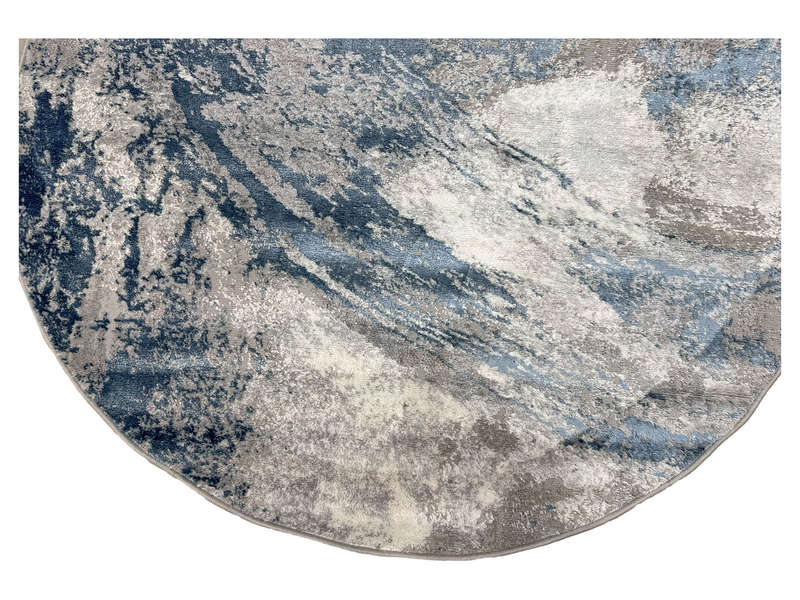 Modern Machine Made Round Carpet 150 x 150 CM
