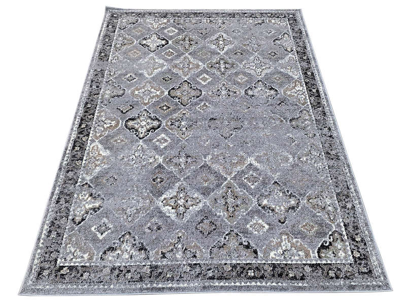 Grey Machine Made Carpet 230 x 160 CM