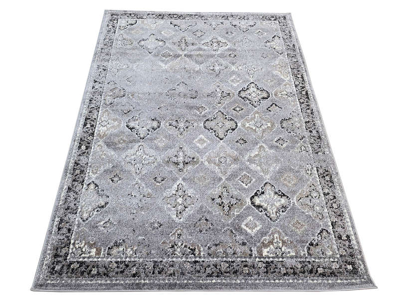 Grey Machine Made Carpet 230 x 160 CM