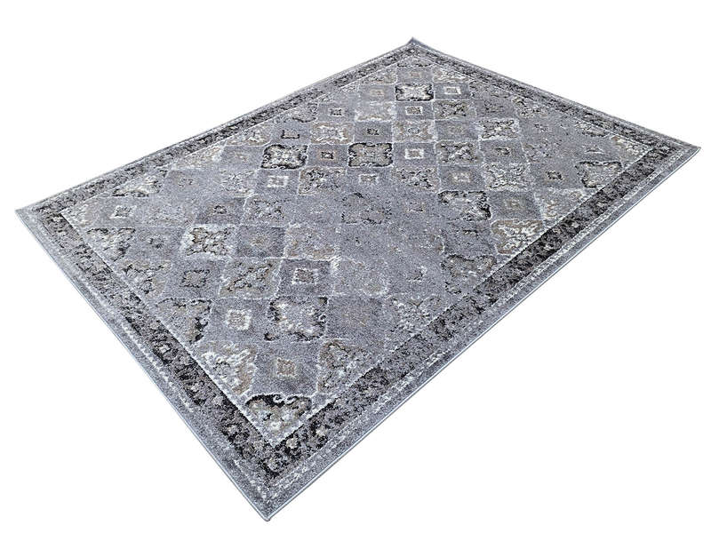 Grey Machine Made Carpet 230 x 160 CM