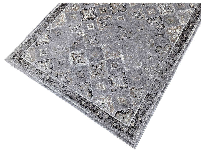 Grey Machine Made Carpet 230 x 160 CM