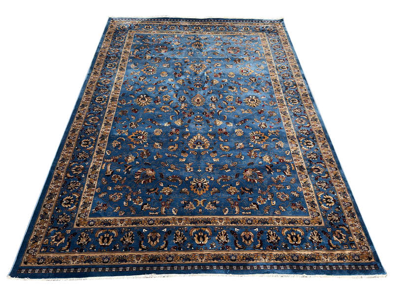 Blue Nain Design Machine Made Carpet 290 x 200 CM