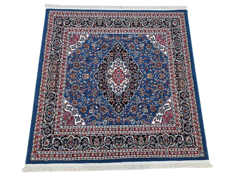 Kashan Square Machine Made Carpet 150 x 150 CM