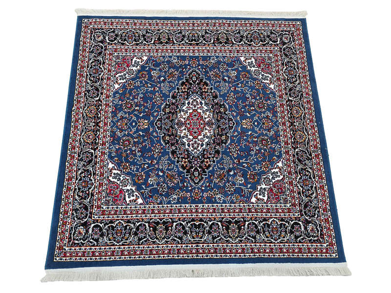 Kashan Square Machine Made Carpet 150 x 150 CM