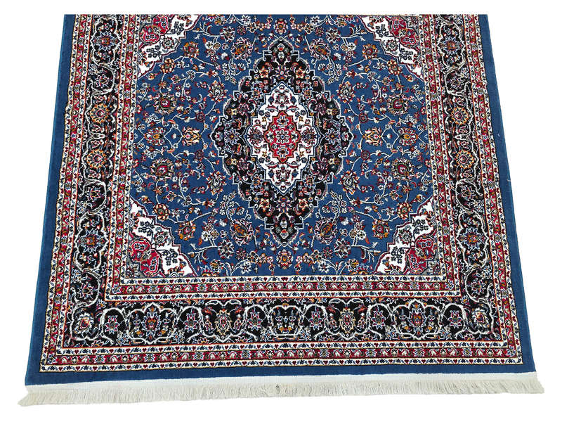 Kashan Square Machine Made Carpet 150 x 150 CM